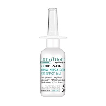 Nanobiotic Med Silver Nos i Zatoki, spray do nosa, 30 ml