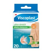 Viscoplast Ultra Stretch, zestaw elastycznych plastrów, 20 szt.