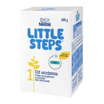 Nestle Little Steps 1, mleko początkowe dla niemowląt od urodzenia 600 g