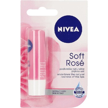 Nivea Lip Care, pomadka ochronna Rose, 4,8 g