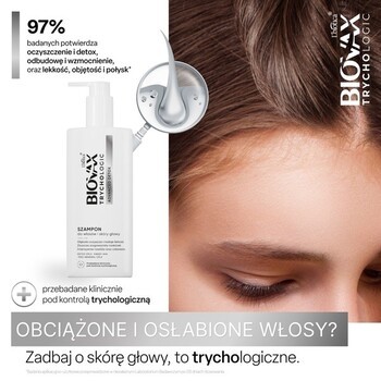 Zestaw Biovax Trychologic Advanced Detox, szampon, 200 ml + maska, 200 ml