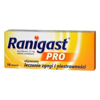 Ranigast Pro, tabletki powlekane, 75 mg, 10 szt.