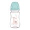 Canpol Easy Start Toys, butelka szerokootworowa, antykolkowa, zielona, 240 ml