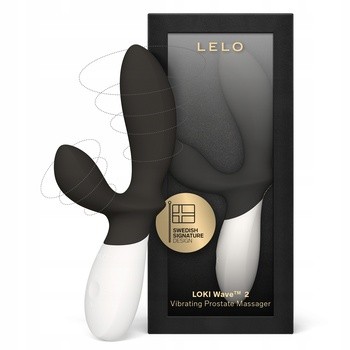 Lelo Loki Wave 2 Black, masażer prostaty, 1 szt.