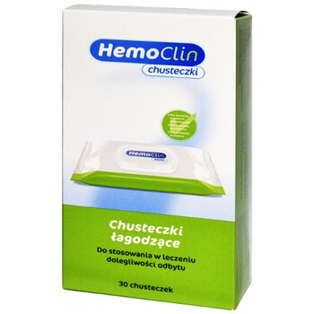 HemoClin, chusteczki, 30 szt