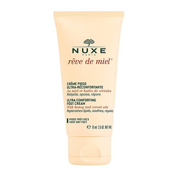 Nuxe Reve de Miel, ultrakomfortowy krem do stóp, 75 ml