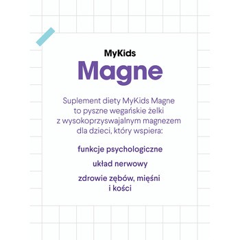 Health Labs MyKids Magne, żelki, smak tropikalny, 60 szt.