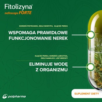 Fitolizyna Nefrocaps Forte, kapsułki, 30 szt.