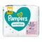 Pampers Sensitive, chusteczki nawilżane, 4 x 52 szt.