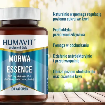 Humavit Morwa Essence, kapsułki, 100 szt.