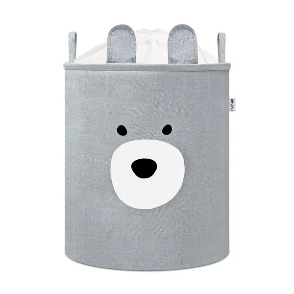 Bawełniany kosz na zabawki XXL Miś [Sipo] - Sipo