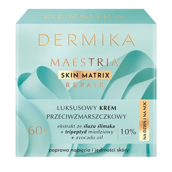 Dermika Maestria Skin Matrix Repair, Luksusowy krem przeciwzmarszczkowy 60+, 50 ml