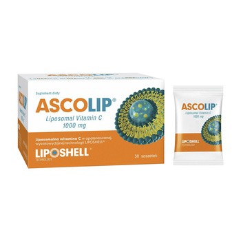 Ascolip Liposomalna Witamina C 1000 mg, 5 g, saszetki, 30 szt.