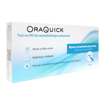 OraQuick, test na HIV, 1 szt.
