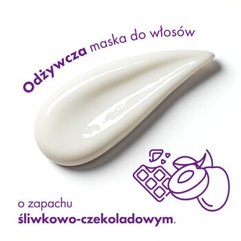 Solamor, maska do włosów, Plum Chocolate, 200 ml