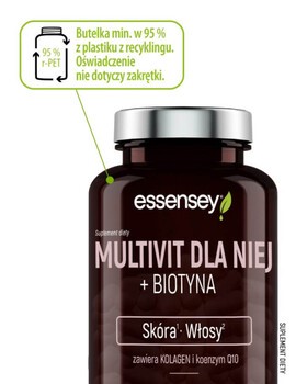 Essensey Multivit Dla Niej + Biotyna, kapsułki, 90 szt.