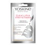 Yoskine Geisha Mask, maska na srebrnej tkaninie Sakura, 20 ml