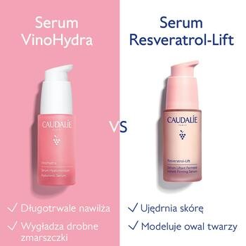 Caudalie VinoHydra, serum z kwasem hialuronowym, 30 ml