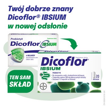 Dicoflor Ibsium, kapsułki, 20 szt.