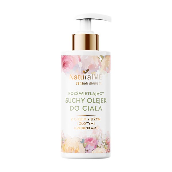 NaturalME NaturalME Sensual Moment, rozświetlający suchy olejek do ciała z olejem z jeżyn i złotymi drobinkami, 150 ml — Inhaltsstoffe und Bewertung