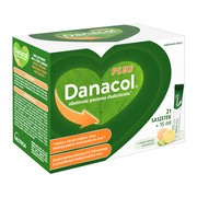 Danacol Plus, żel doustny, 15 ml, 21 saszetek        