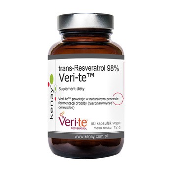 Veri-teTM trans-Resveratrol 98%, kapsułki, 60 szt.