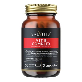 Salvitis Vit B Complex, tabletki powlekane, 60 szt.