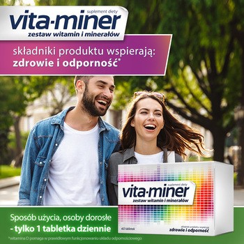 Vita-miner, tabletki, 60 szt.
