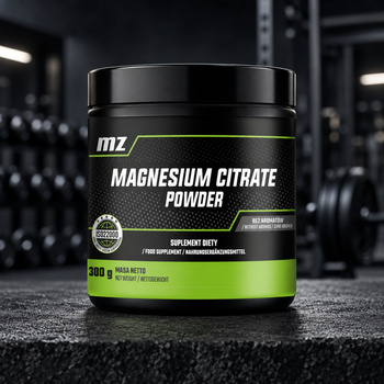 MZ Magnesium Citrate Powder, proszek, 300 g