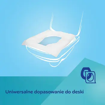 Canpol Babies, jednorazowe spłukiwalne nakładki na toaletę, 10 szt.