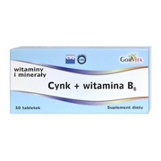 alt Cynk + witamina B6, tabletki, 30 szt. (Gorvita) 