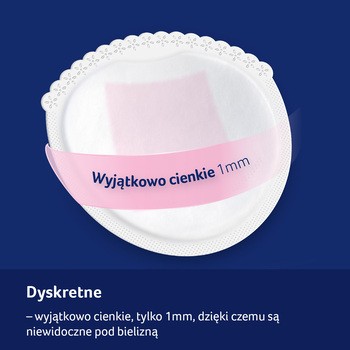 Canpol Lovi, Wkładki laktacyjne antybakteryjne Discreet Elegance, białe, 40 szt.
