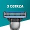 Zestaw Gillette, maszynka do golenia Mach3 + Series, oczyszczający żel do golenia, 75 ml