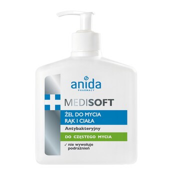 Anida Medi Soft, żel do mycia rąk i ciała, antybakteryjny, 500 ml