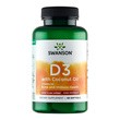 Swanson Witamina D3 2000IU z olejem z kokosa, kapsułki, 60 szt.