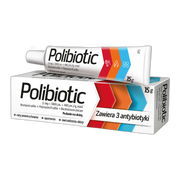 Polibiotic, (5 mg+5000 j.m.+400 j.m.g), maść, 15 g (tuba)