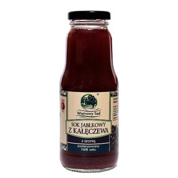 Wiatrowy Sad, sok jabłkowy z aronią, 300 ml