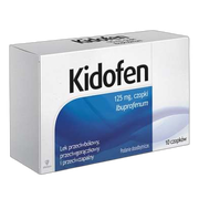 Kidofen, 125 mg, czopki, 10 szt.