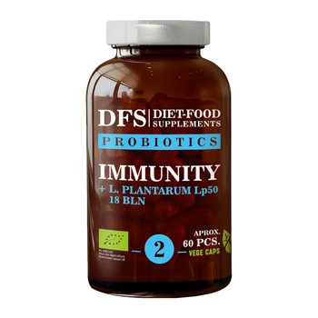 Diet-Food, Probiotics Immunity + L. Plantarum LP50, kapsułki, 60 szt.