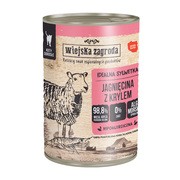 Wiejska Zagroda Jagnięcina z krylem, karma mokra dla kota, 400 g