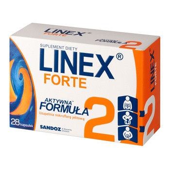 Linex Forte, kapsułki., 28 szt.