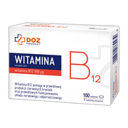DOZ Product Witamina B12, tabletki powlekane, 100 szt.