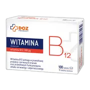 DOZ Product Witamina B12, tabletki powlekane, 100 szt.