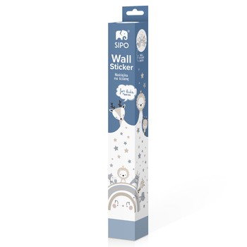 Sipo, Naklejki na ścianę dla dzieci, Zwierzątka, 1 szt.