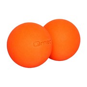 Qmed Lacrosse Duo Ball, mini wałek rehabilitacyjny i do masażu, pomarańczowy, 1 szt.        