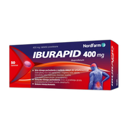Iburapid, 400 mg, tabletki powlekane, 50 szt.