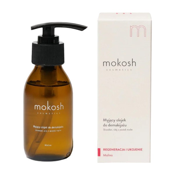 Mokosh Mokosh, olejek myjący do demakijażu, malina, 90 ml — Składniki i ocena