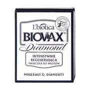 Biovax Glamour Diamond, Minerały & Diamenty, intensywnie regenerująca maseczka do włosów, 125 ml