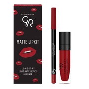 Golden Rose Matte Lipkit, zestaw do makijażu ust, red, 7,6 g https://azcdn.doz.pl/image/d/product/d58d9e02-scale-180x180.png