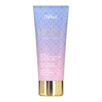 L`Biotica Eclat Hand Cream, intensywnie regenerujący krem do rąk, 50 ml
